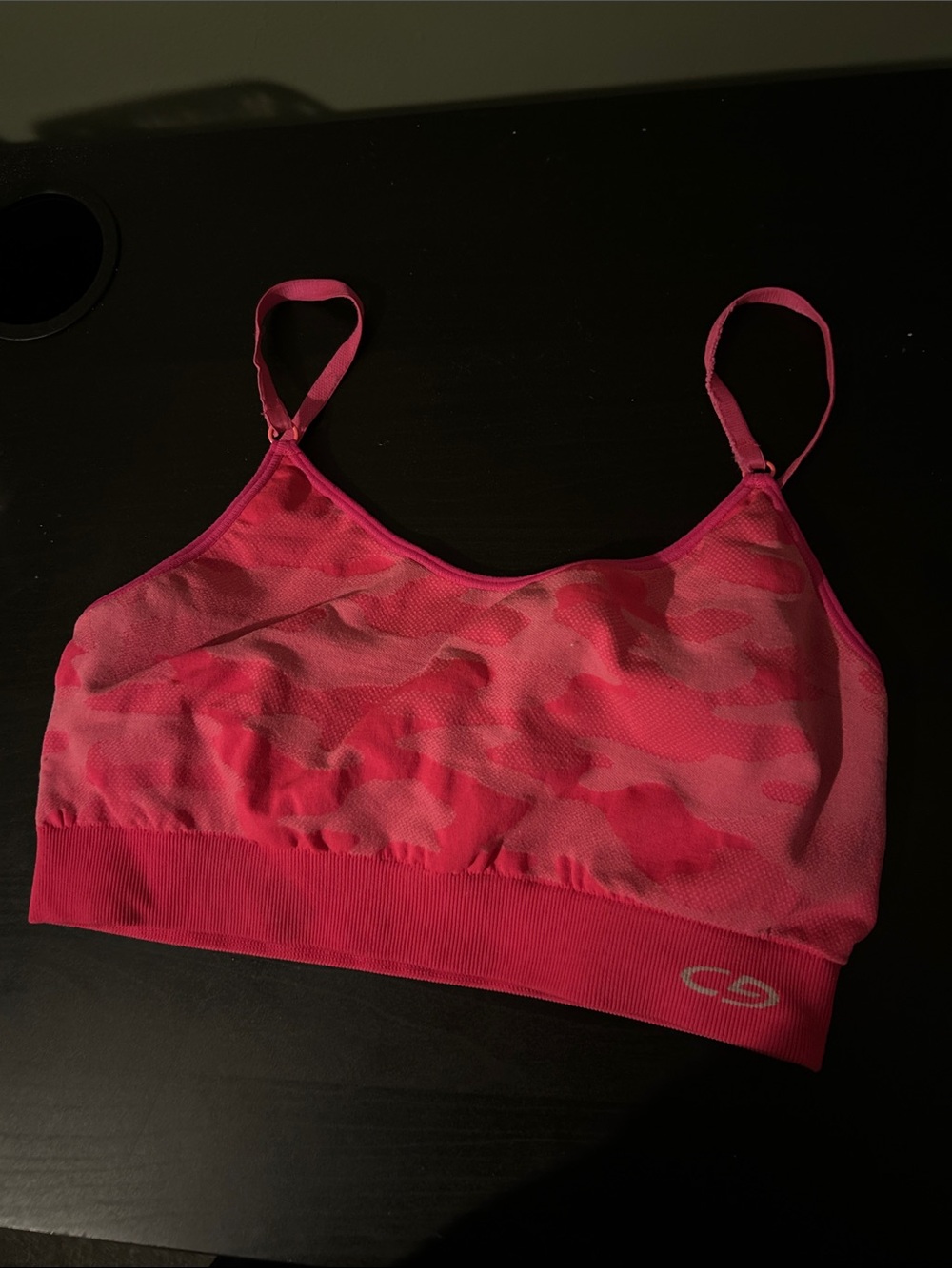 C9 by Champion Pink Camouflage Seamless Sports Bra